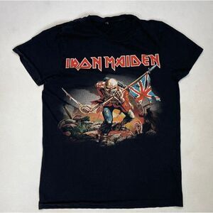 Iron Maiden Graphic T-shirt Women XS Music Short Sleeve